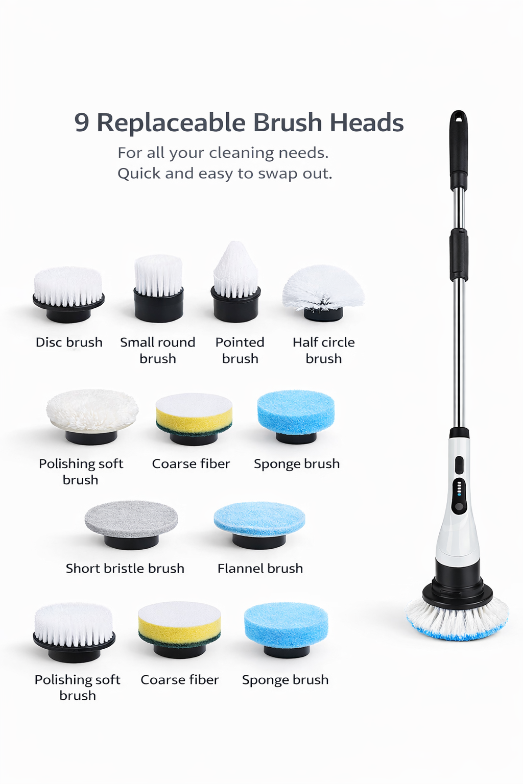 Clean Vanto – PowerSpin Scrubber Pro